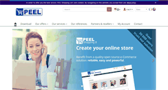 Desktop Screenshot of peel-shopping.com